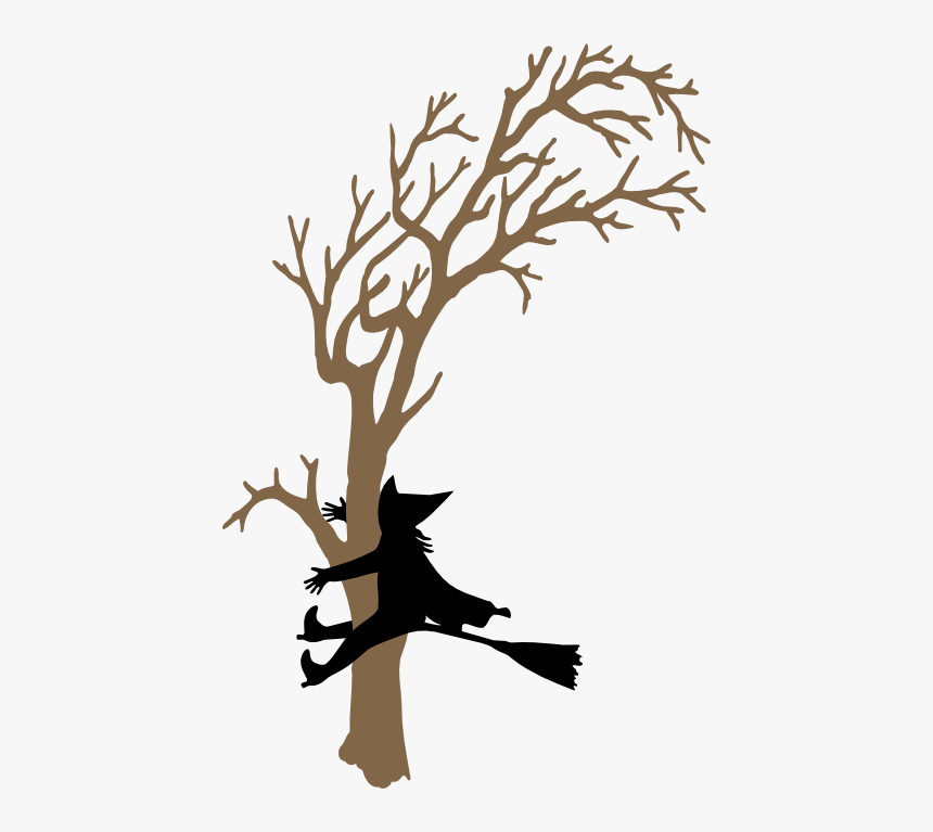 This Svg File Can Be Used In Either Version Of Scal - Tree Silhouette, HD Png Download, Free Download