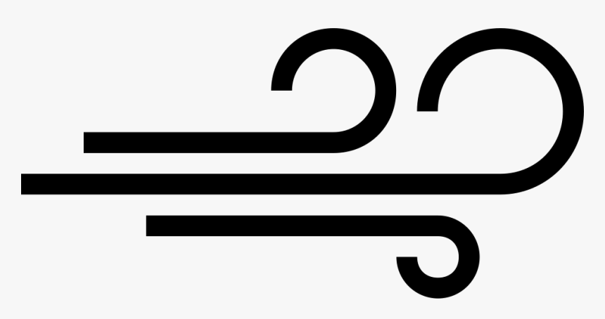 Wind Weather Lines Group Symbol - Wind Symbol Transparent, HD Png Download, Free Download