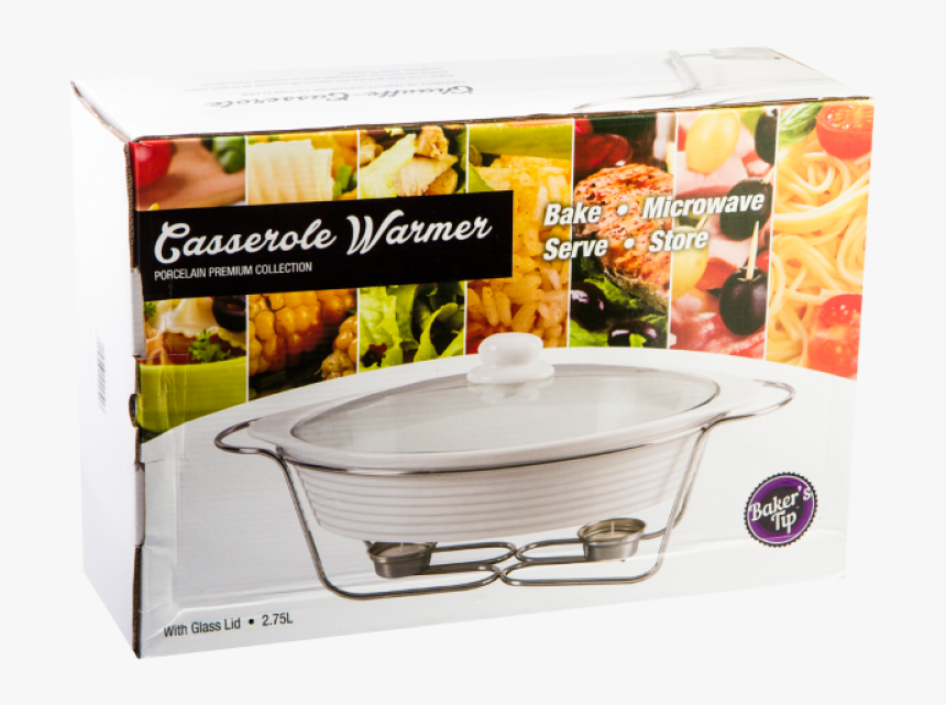 Casserole Warmer With Glass Lid - Parrillero, HD Png Download, Free Download