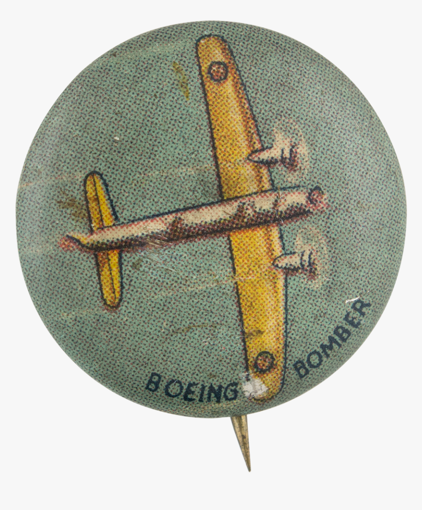 Boeing Bomber Advertising Button Museum - Emblem, HD Png Download, Free Download