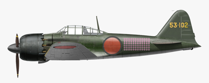 Mitsubishi A6m Zero Png, Transparent Png, Free Download