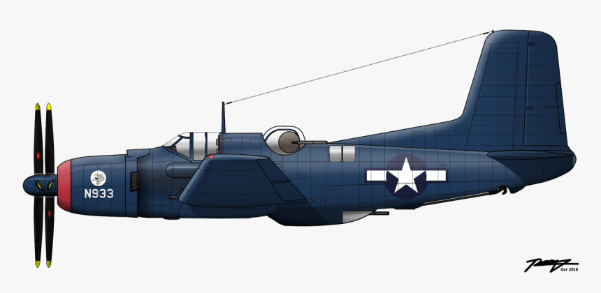 Grumman Bearcat F8f 3 View, HD Png Download, Free Download