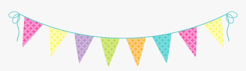 28 Collection Of Triangle Banner Clipart Png - Transparent Party Banner Clipart, Png Download, Free Download