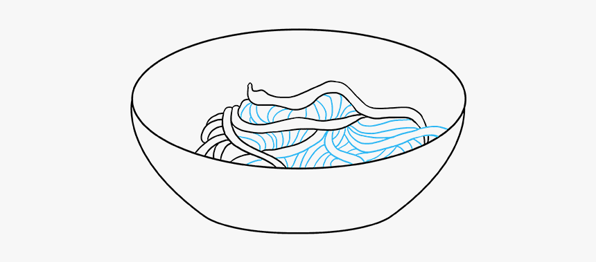 How To Draw Spaghetti - Dinghy, HD Png Download, Free Download
