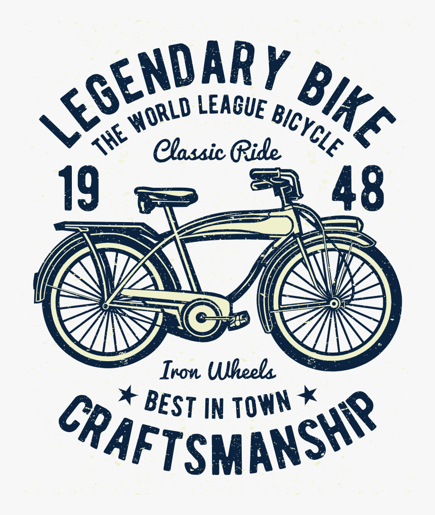 Classic Bicycle - Poster, HD Png Download, Free Download