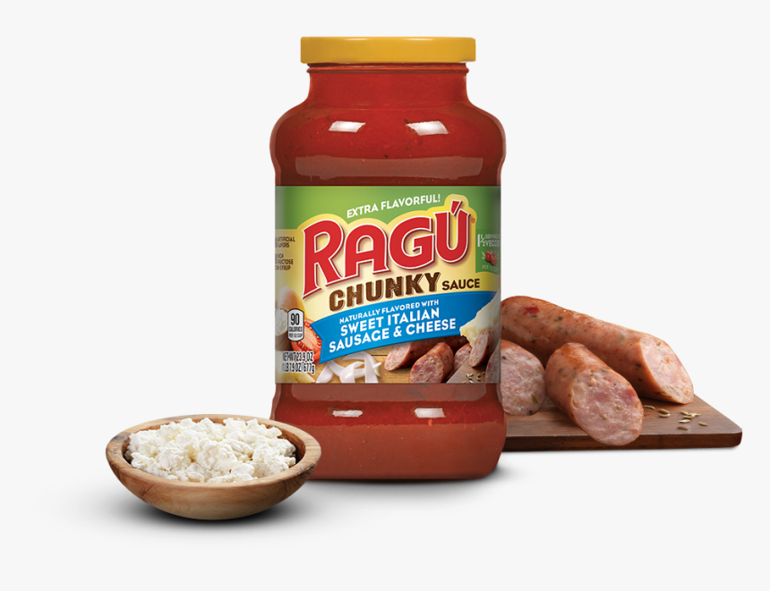 Ragu Chunky Sundried Tomato & Sweet Basil, HD Png Download, Free Download