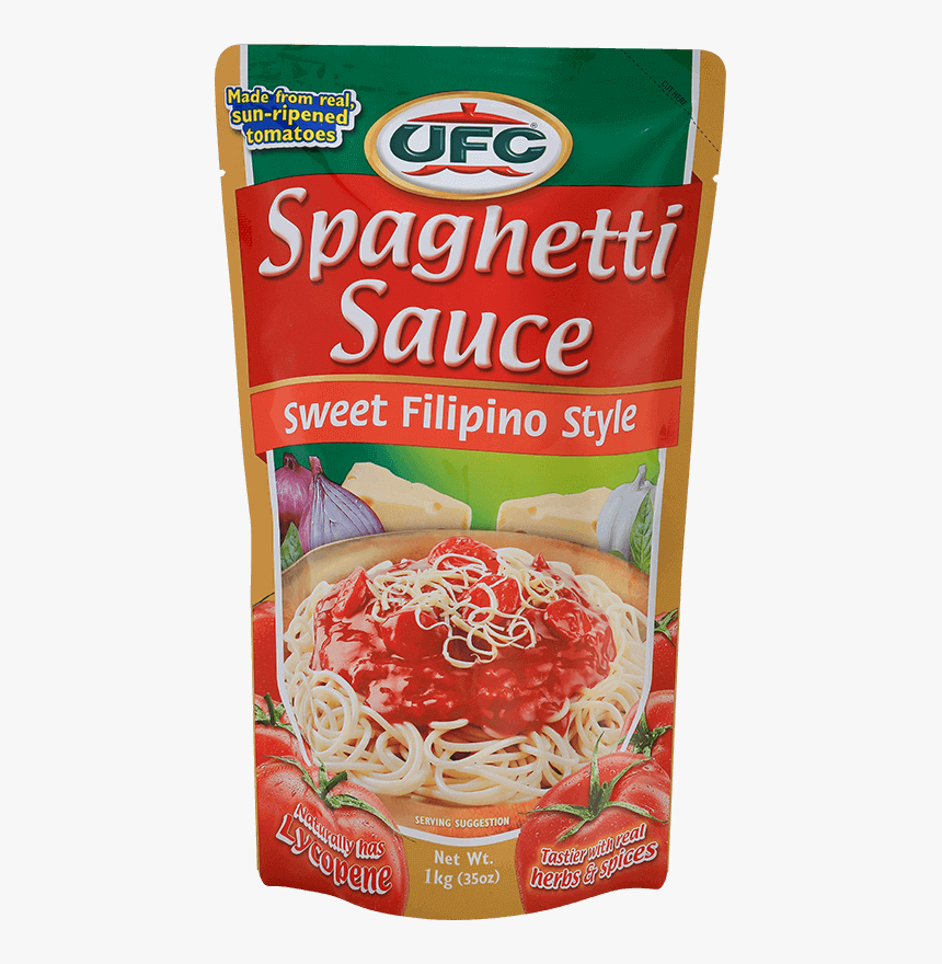 Ufc Spaghetti Sauce Sweet Filipino Style - Ufc Spaghetti Sauce 250g, HD Png Download, Free Download