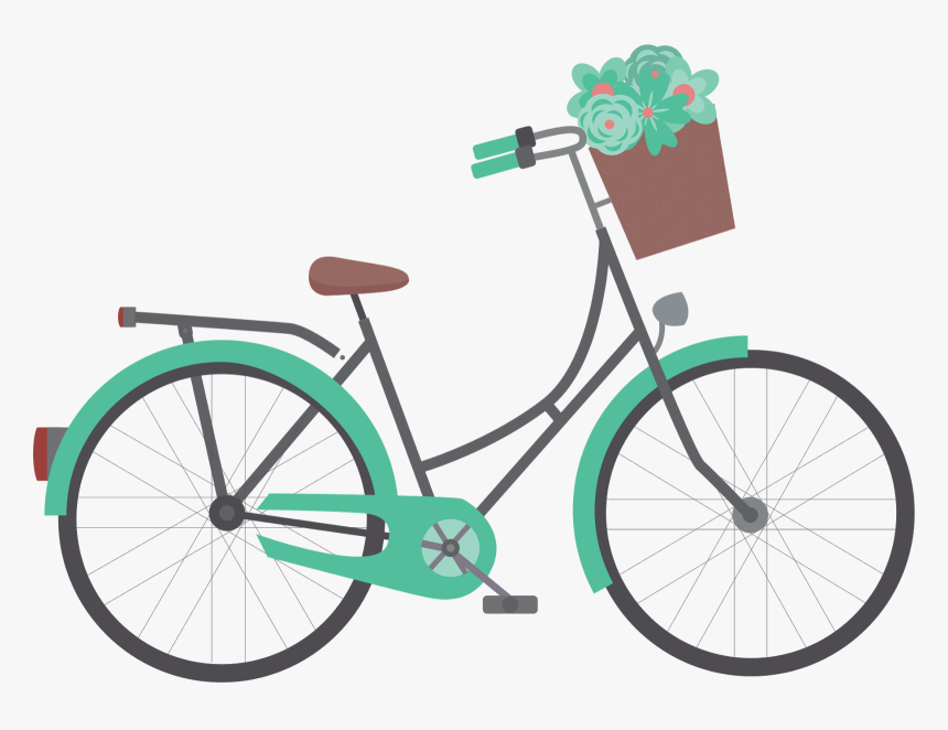 Bicycle-fork - Feminine Bicycle, HD Png Download, Free Download