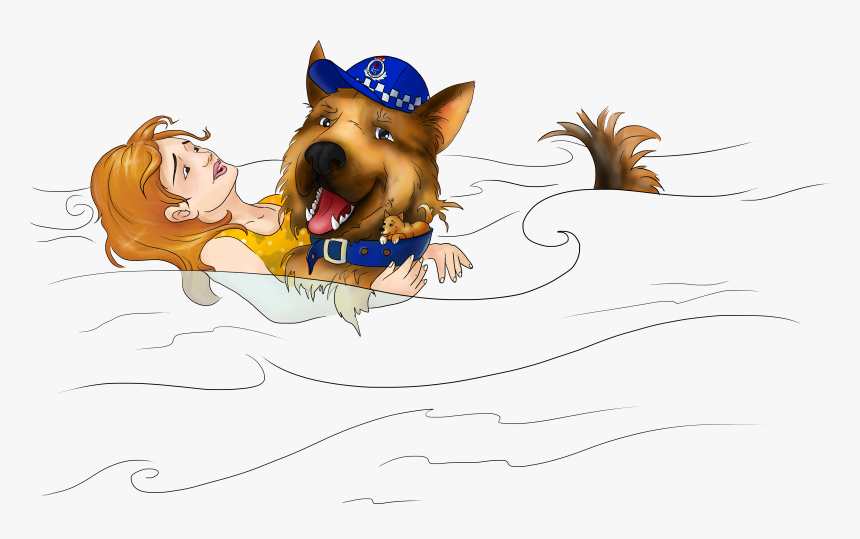 Police Dog - Illustration, HD Png Download, Free Download