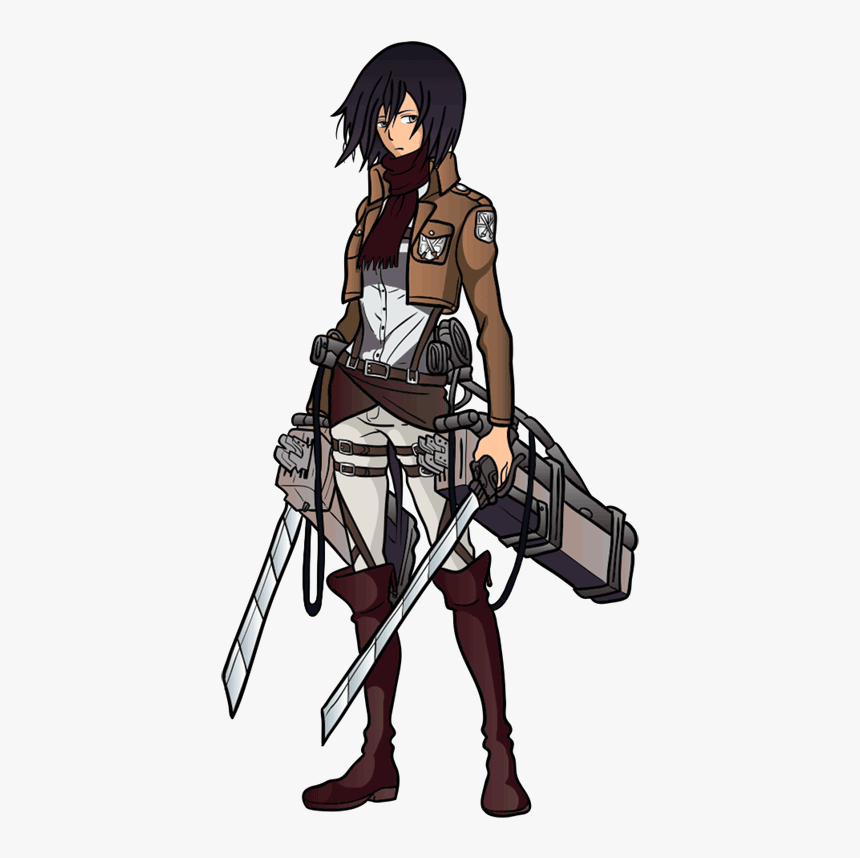 Mikasa Ackerman Full Body, HD Png Download, Free Download