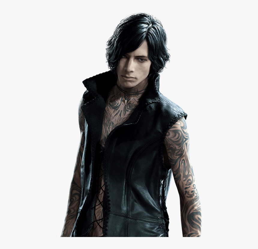 Devil May Cry 5 New Character V - V Devil May Cry, HD Png Download, Free Download