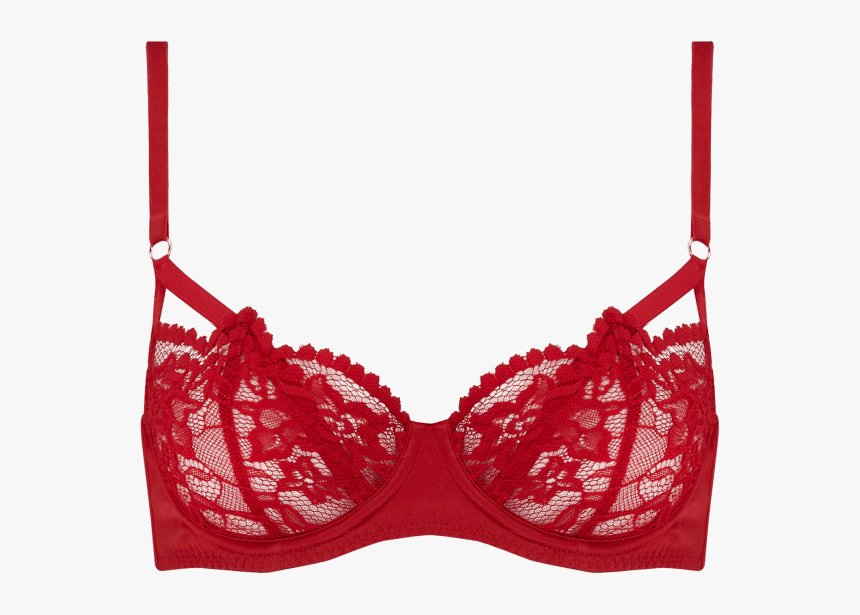 Muse By Coco De Mer Scarlett Balcony Bra - Brassiere, HD Png Download, Free Download