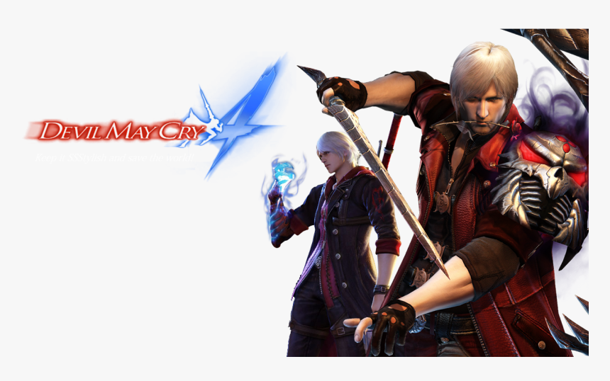 Bg - Devil May Cry 4 Dante Lucifer, HD Png Download, Free Download