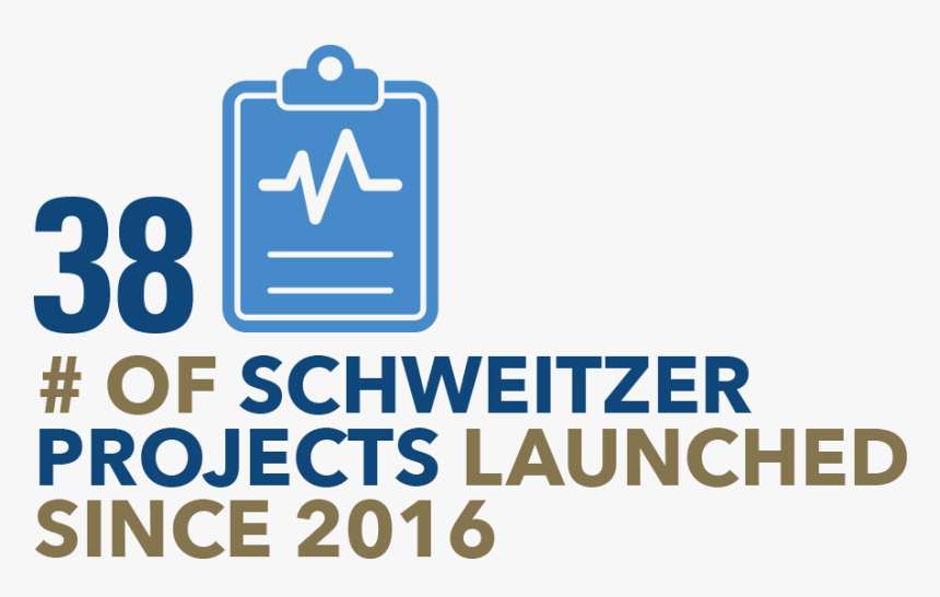 38 Schweitzer Projects Have Been Launched Since - Sign, HD Png Download, Free Download