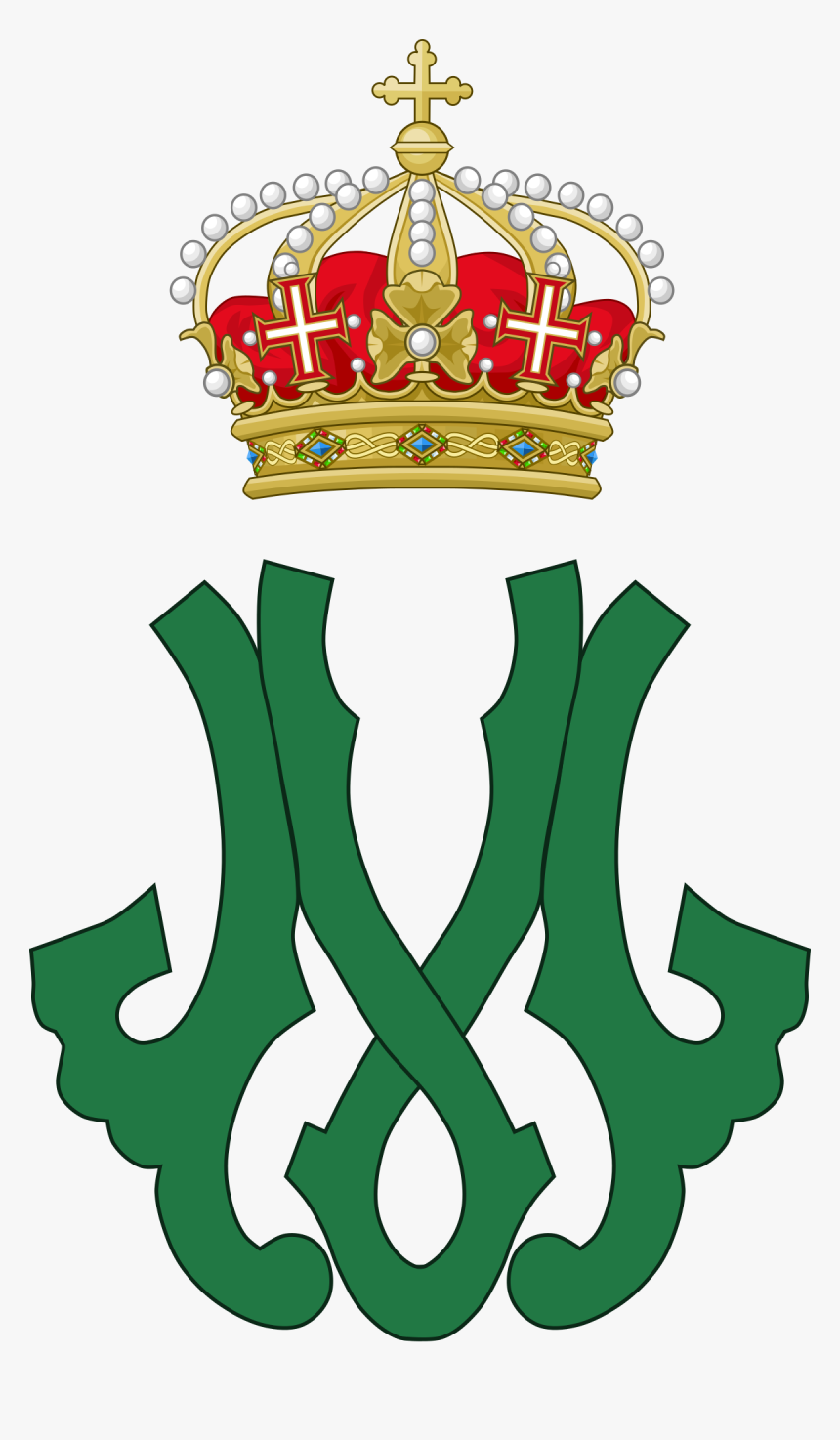 King Victor Emmanuel Ii Monogram, HD Png Download, Free Download