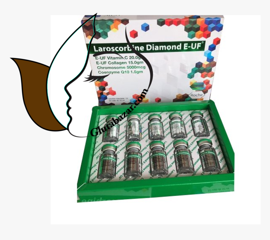 Laroscorbine Diamond E Uf 20000 Mg Vitamin C And Collagen - Laroscorbine Diamond E Uf, HD Png Download, Free Download