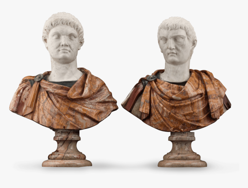 Depicting The Roman Rulers Of Otho And Tiberius, These, HD Png Download, Free Download