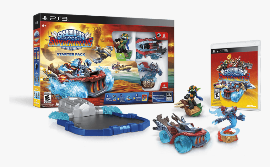 Skylanders Superchargers Starter Pack, HD Png Download, Free Download