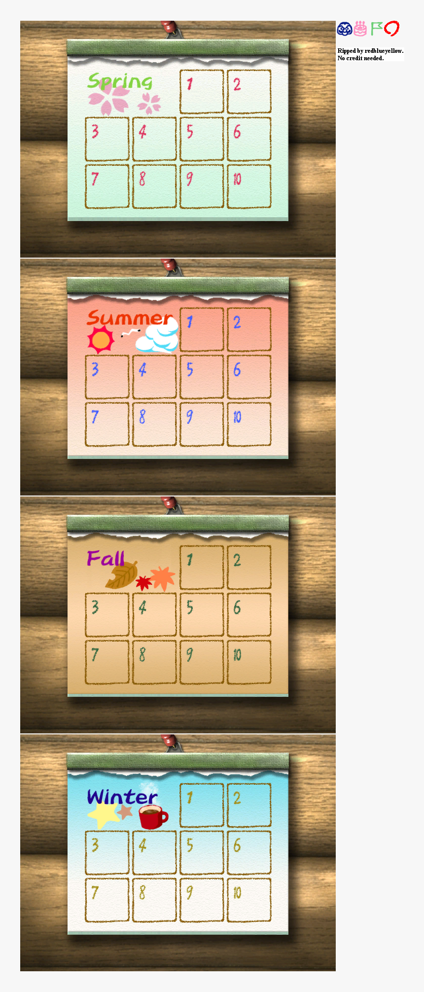 Harvest Moon Awl Calendar , Png Download - Harvest Moon Awl Calendar, Transparent Png, Free Download