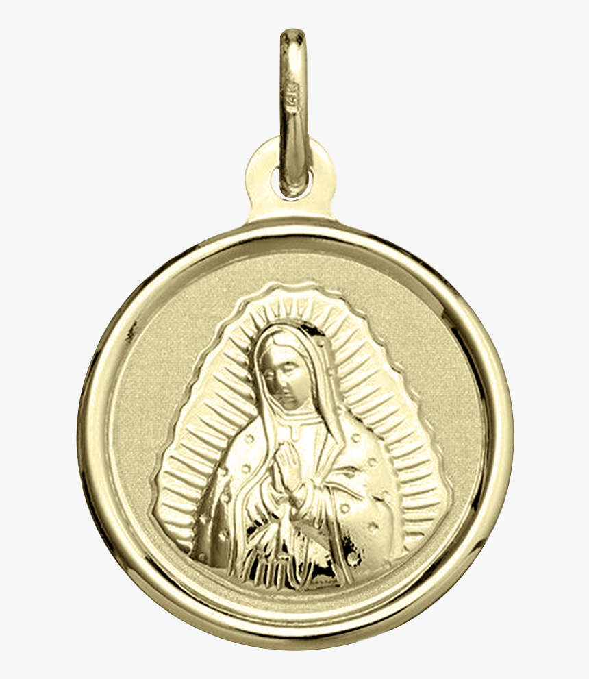 Iniciomedallas De Oromedalla Virgen De Guadalupe - Locket, HD Png Download, Free Download