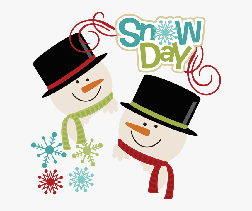 Clip Art Snow Day, HD Png Download, Free Download