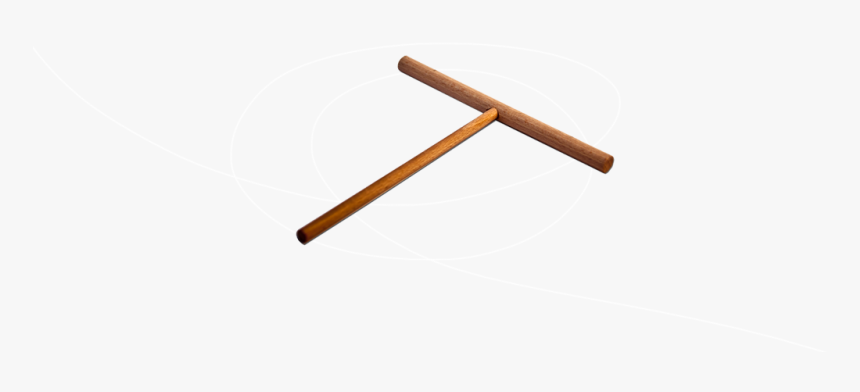 T Shaped Wooden Crepe Spreader, HD Png Download, Free Download