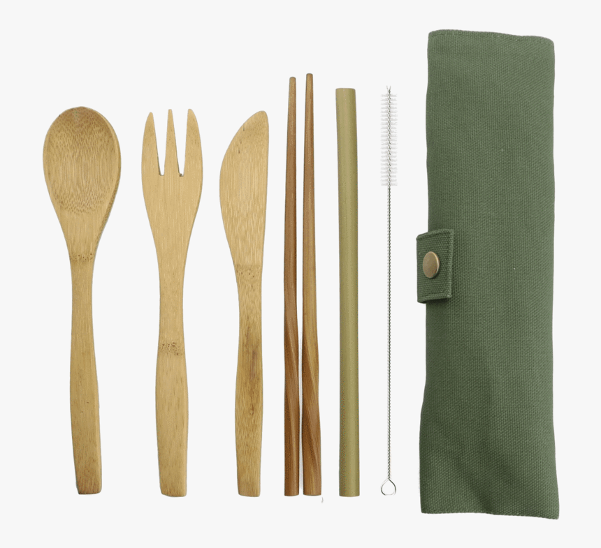 Bamboo Knife Fork Spoon, HD Png Download, Free Download