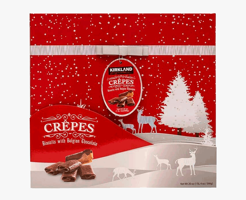 Kirkland Signature Loc Maria Chocolate Crepes - Kirkland Signature Milk Chocolate Crepes, HD Png Download, Free Download