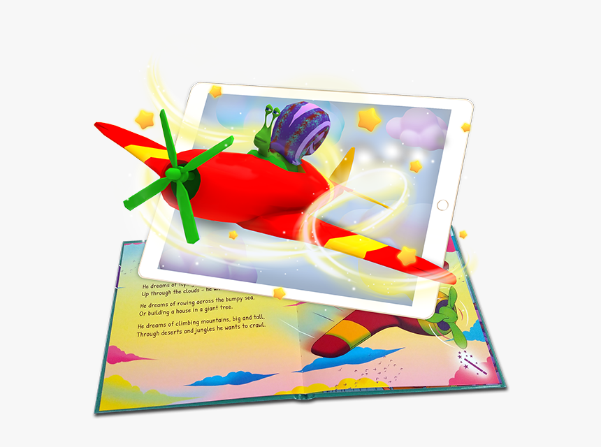 Don"t Be Afraid Little Snail Augmented Reality Story - Graphic Design, HD Png Download, Free Download