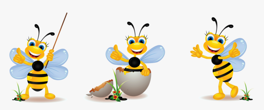 Buzz Bee, Bee Jewelry, Bee Theme, Bumble Bees, Clip - Honey Bee Cartoon, HD Png Download, Free Download