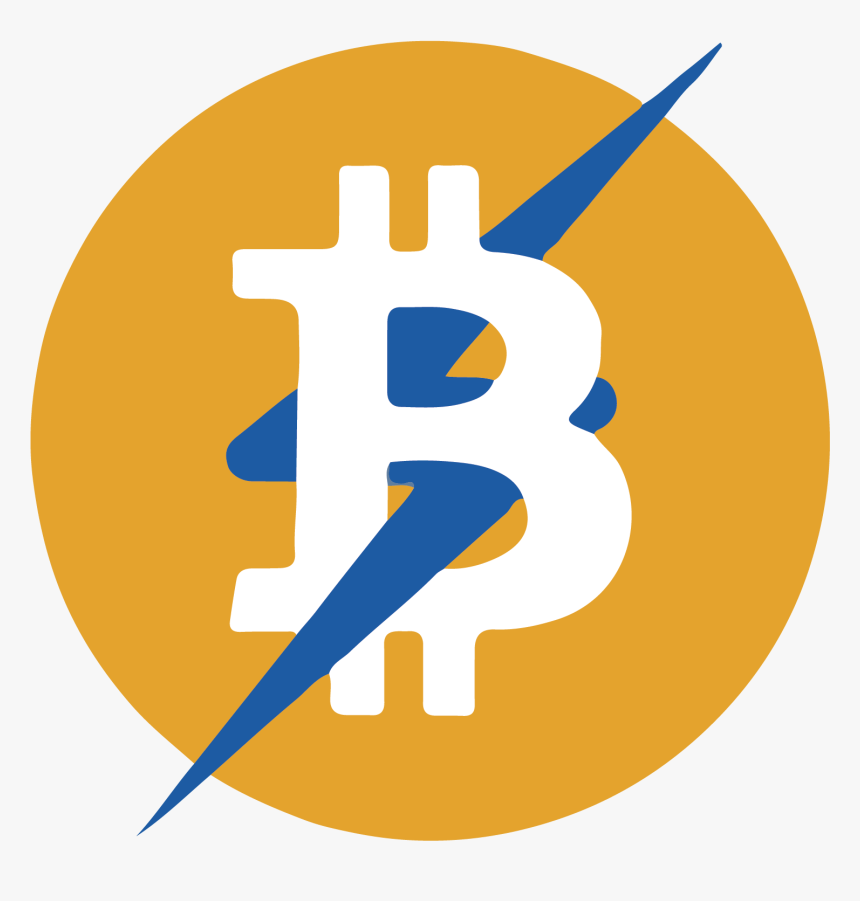 Bitcoin Lightning, HD Png Download, Free Download