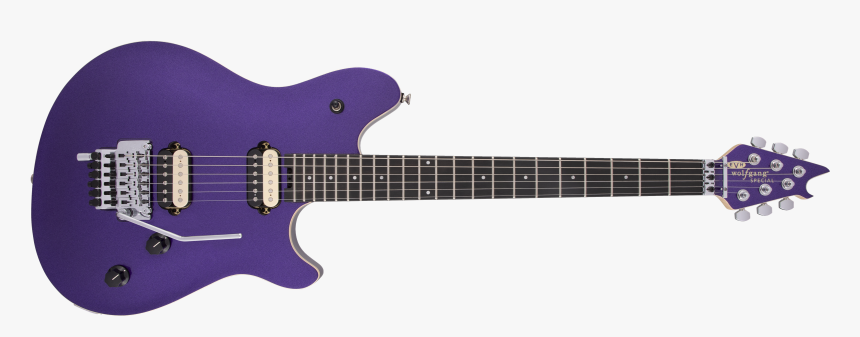 Wolfgang® Special, Ebony Fingerboard, Deep Purple Metallic - Evh Wolfgang Usa Custom Deluxe Black, HD Png Download, Free Download