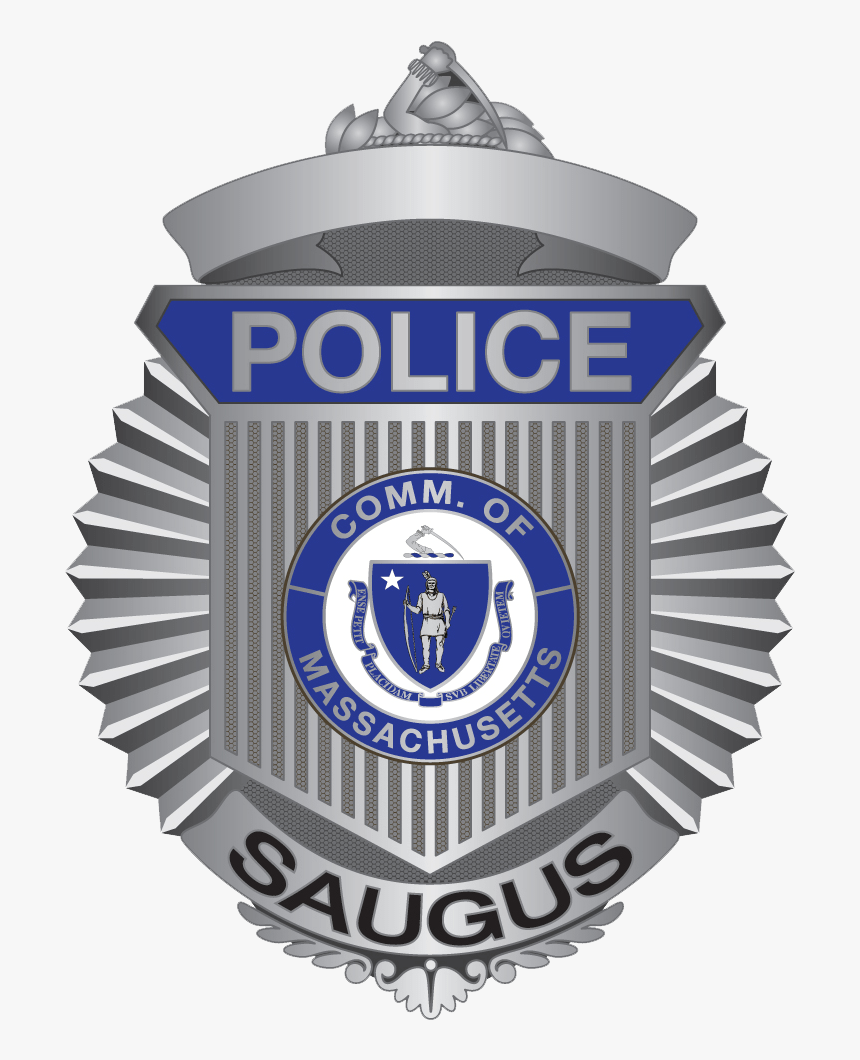Saugus Police Badge - Massachusetts, HD Png Download, Free Download
