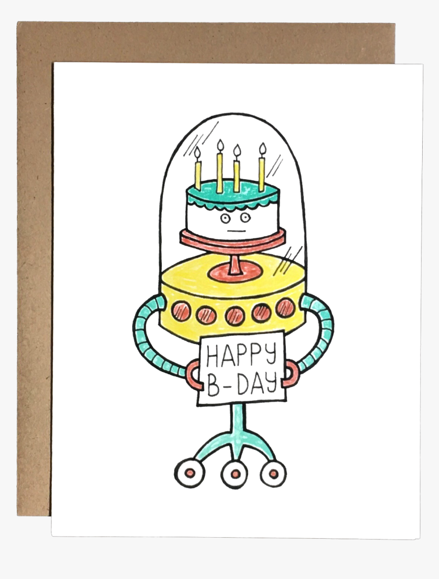 Birthday Bot - Thank You Card Checklist, HD Png Download, Free Download