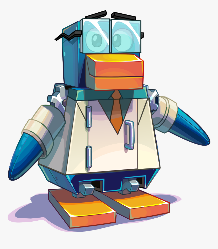 Club Penguin Wiki - Gary Bot Club Penguin, HD Png Download, Free Download