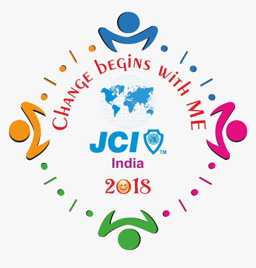 High Quality 2018 Jci India Theme Logo , Png Download, Transparent Png, Free Download