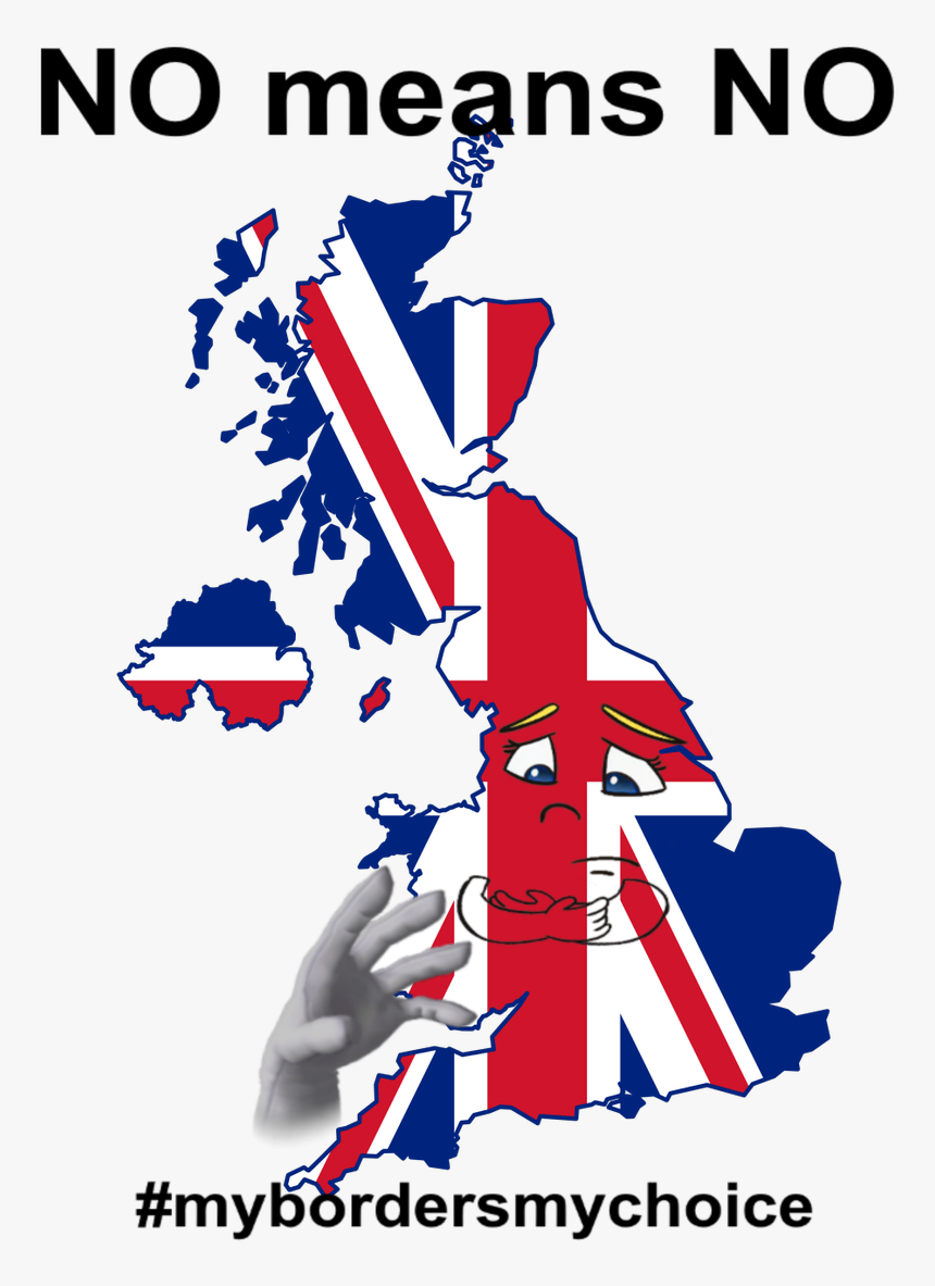 Speech Laws That Don"t Allow People To Speak The Truth - United Kingdom Flag Map, HD Png Download, Free Download