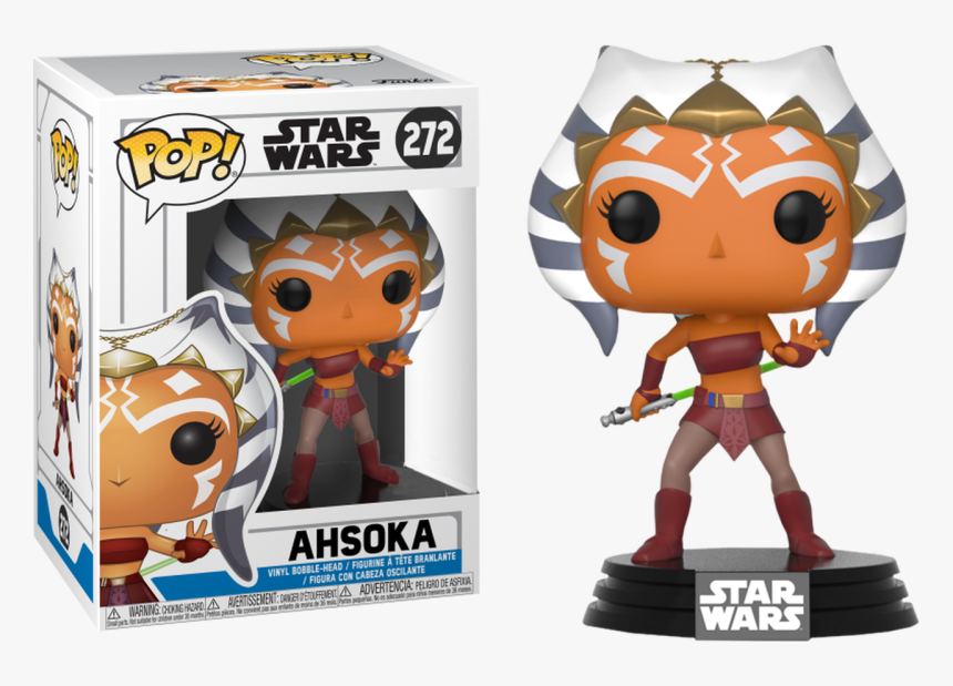 Clone Wars - Star Wars Ahsoka Funko Pop, HD Png Download, Free Download