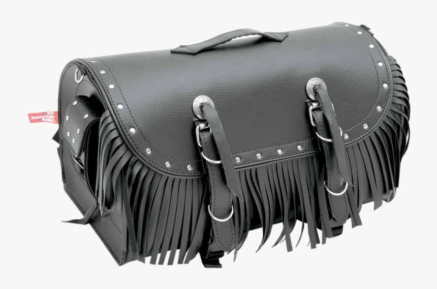 Rivet Extra-large Traveler Bike Rack Bag W/fringe - All American Rider, HD Png Download, Free Download