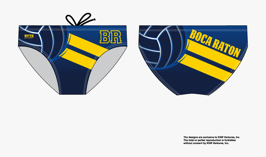 Boca Raton High School Water Polo Brief 2020"
 Class="qsmzphotofront - Water Polo, HD Png Download, Free Download