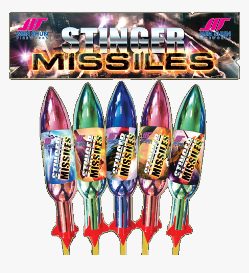 Stinger Missiles Rockets Firework, HD Png Download, Free Download