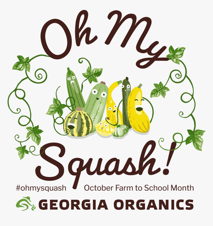 Oh My Squash Georgia Organics, HD Png Download, Free Download