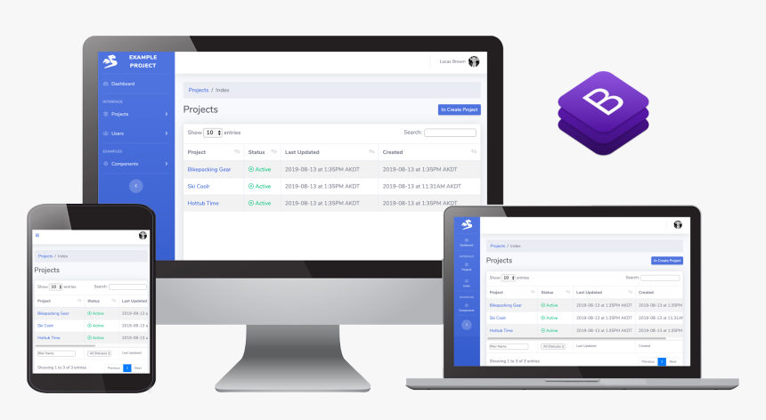 Bootstrap Ui For Saas Go Web App - Computer Icon, HD Png Download, Free Download