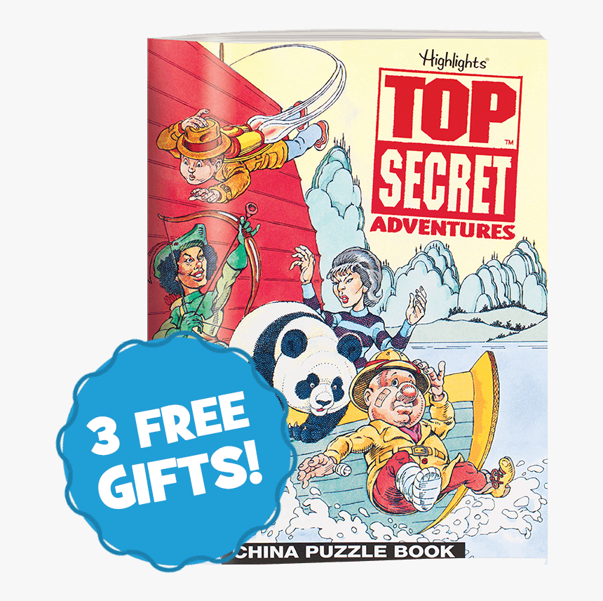 3-month Top Secret Adventures Subscription - Top Secret Adventures Pdf, HD Png Download, Free Download