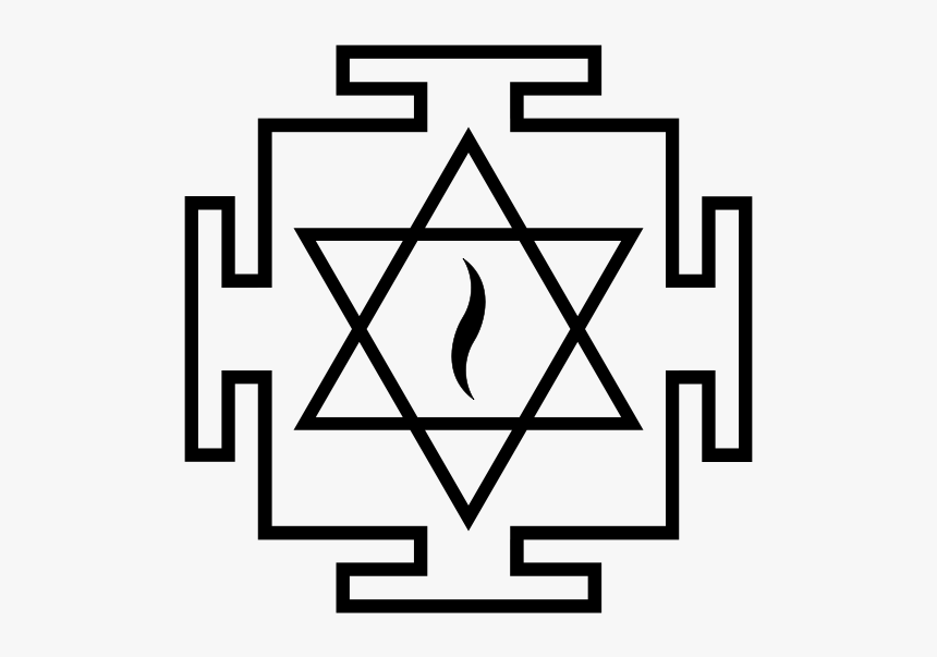Yantra Self R Clipart - Transparent Jewish Star Clipart, HD Png Download, Free Download