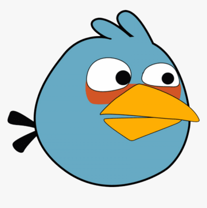 Free Png Download Angry Birds Characters Blue Png Images - Angry Birds Characters Blue, Transparent Png, Free Download