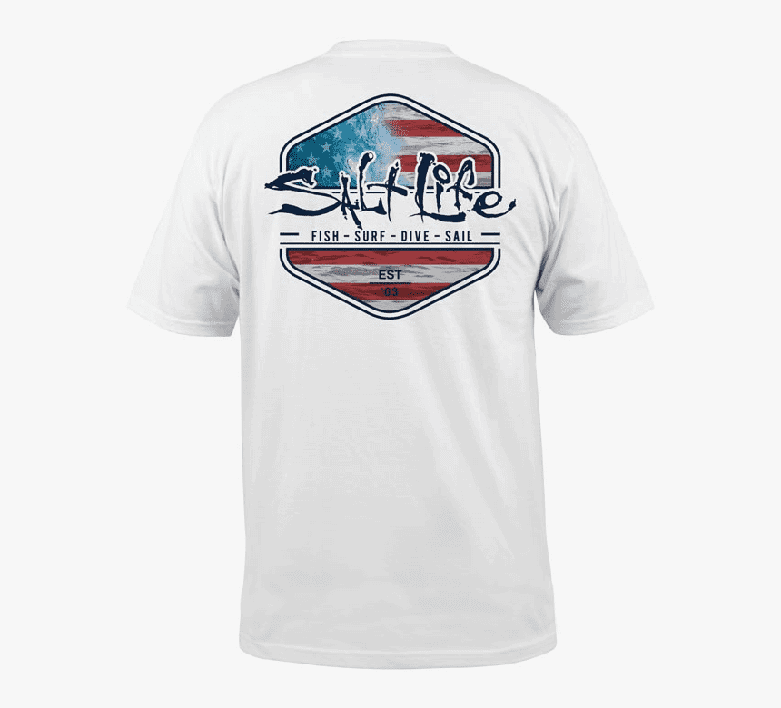 Short Sleeve Salt Life Tuna Shirt, HD Png Download, Free Download