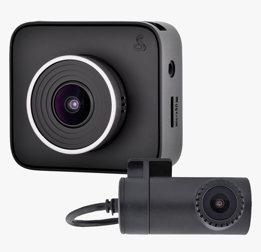 Cobra Dash 2316d Dual Hd Dash Cam With Speed Camera - Cobra Dash Cam, HD Png Download, Free Download