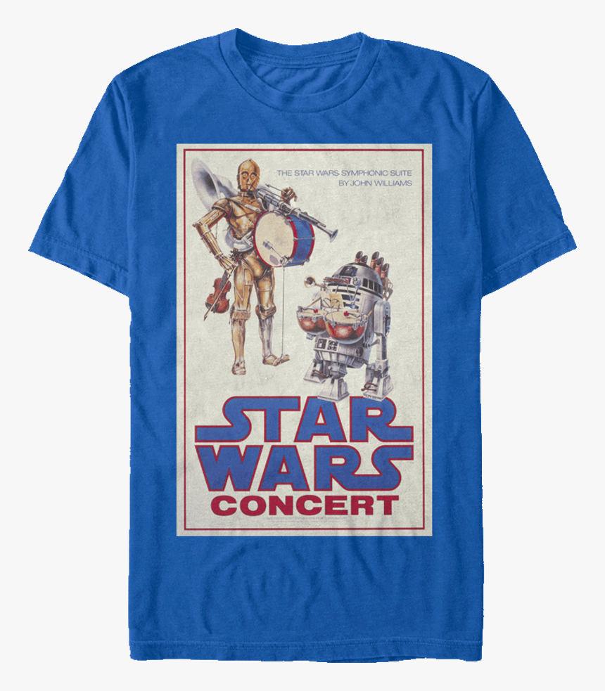 Star Wars Droid Concert T-shirt - Star Wars Music Poster, HD Png Download, Free Download