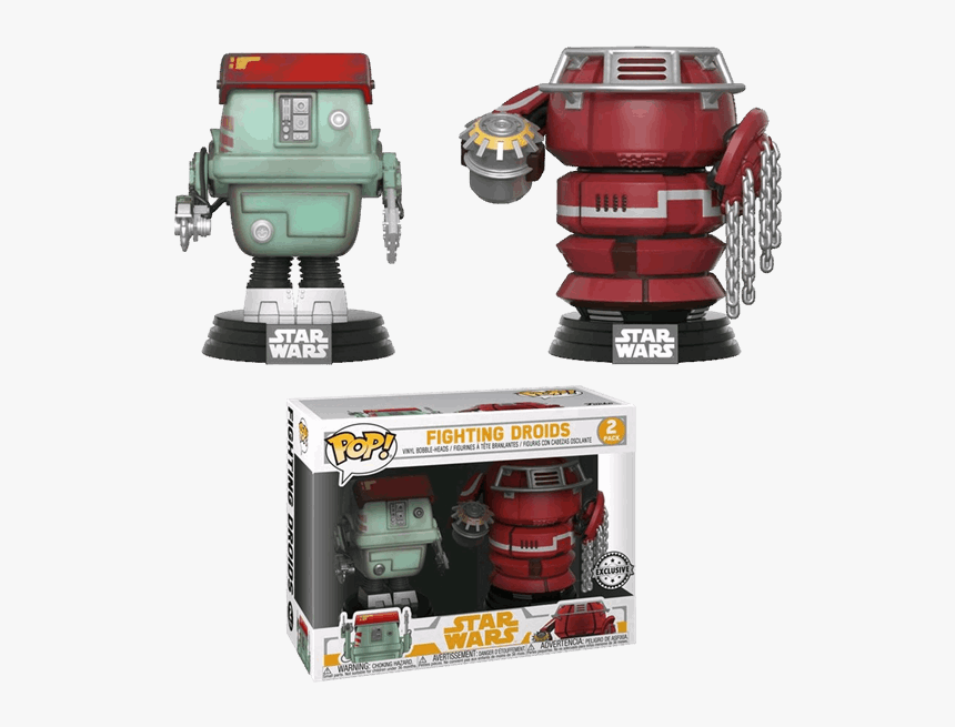 Star Wars Funko Pop Fighting Droids, HD Png Download, Free Download